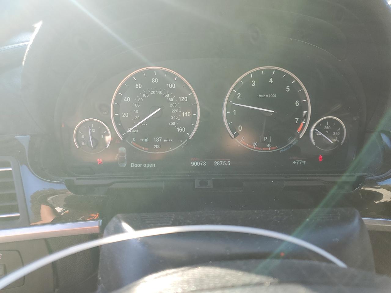2012 Bmw 650 I Белый vin: WBALZ3C52CDL73191