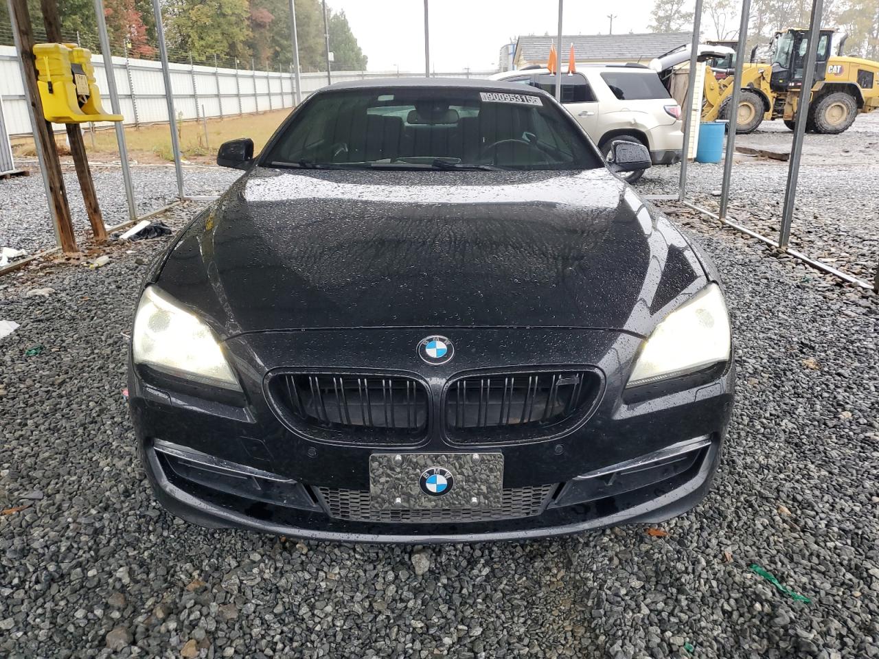 2012 Bmw 650 I Black vin: WBALZ3C53CC397375 Damage: Left Head Lamp, Faded, Repair Required