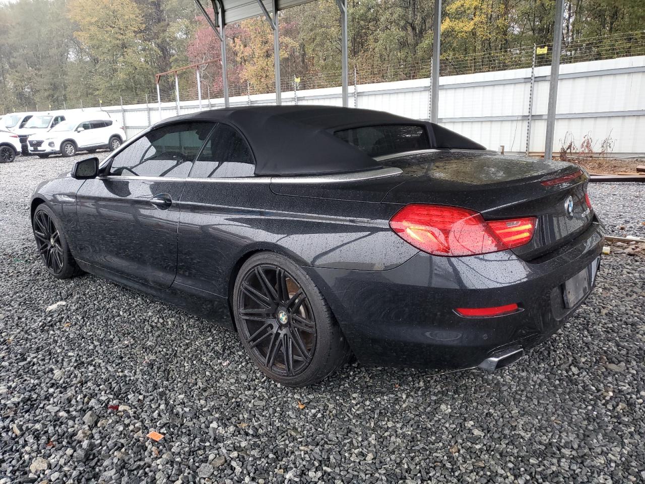 2012 Bmw 650 I Black vin: WBALZ3C53CC397375