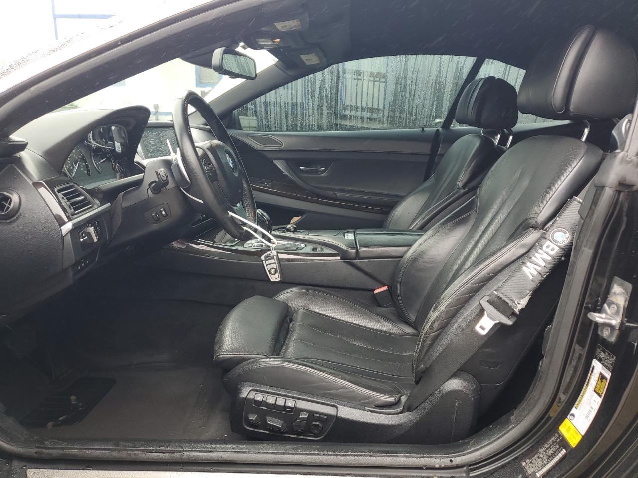2012 Bmw 650 I Black vin: WBALZ3C53CC397375