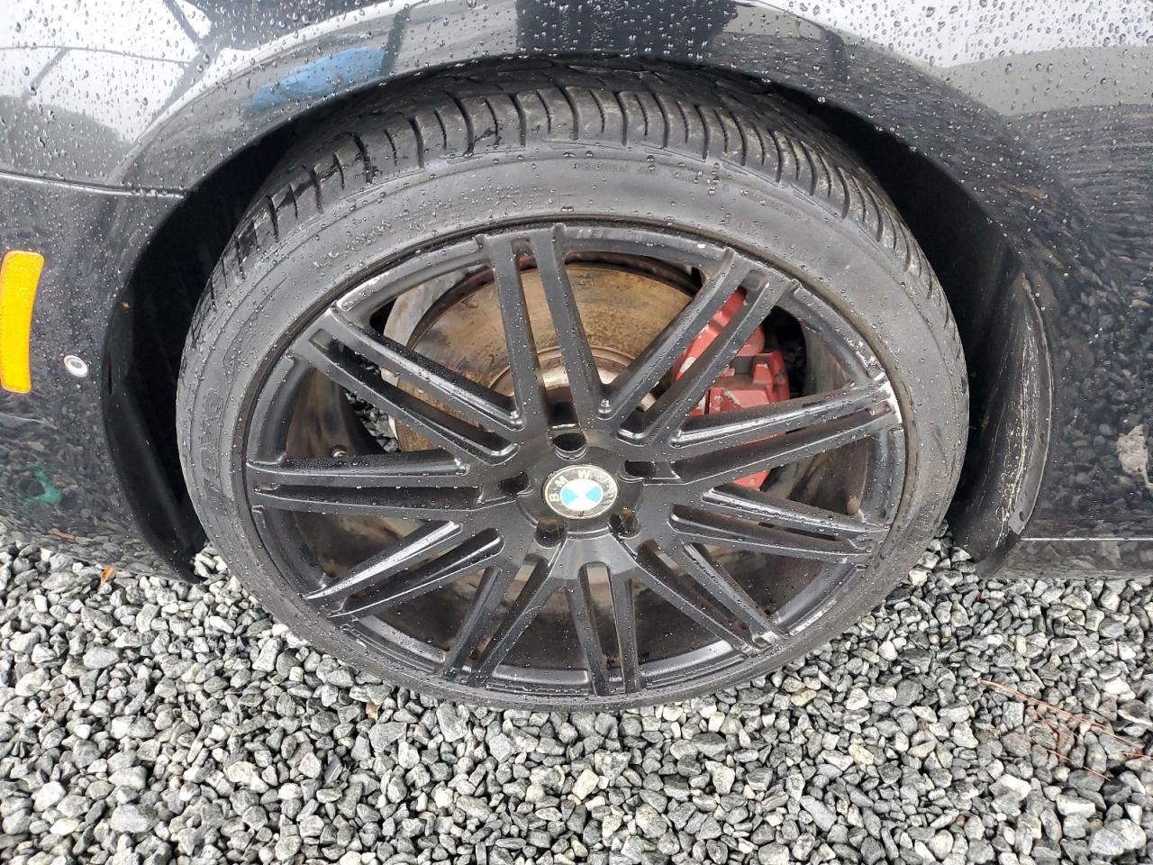 2012 Bmw 650 I Black vin: WBALZ3C53CC397375 Damage: Left Front Wheel, Curb Rash, > 12 Inches