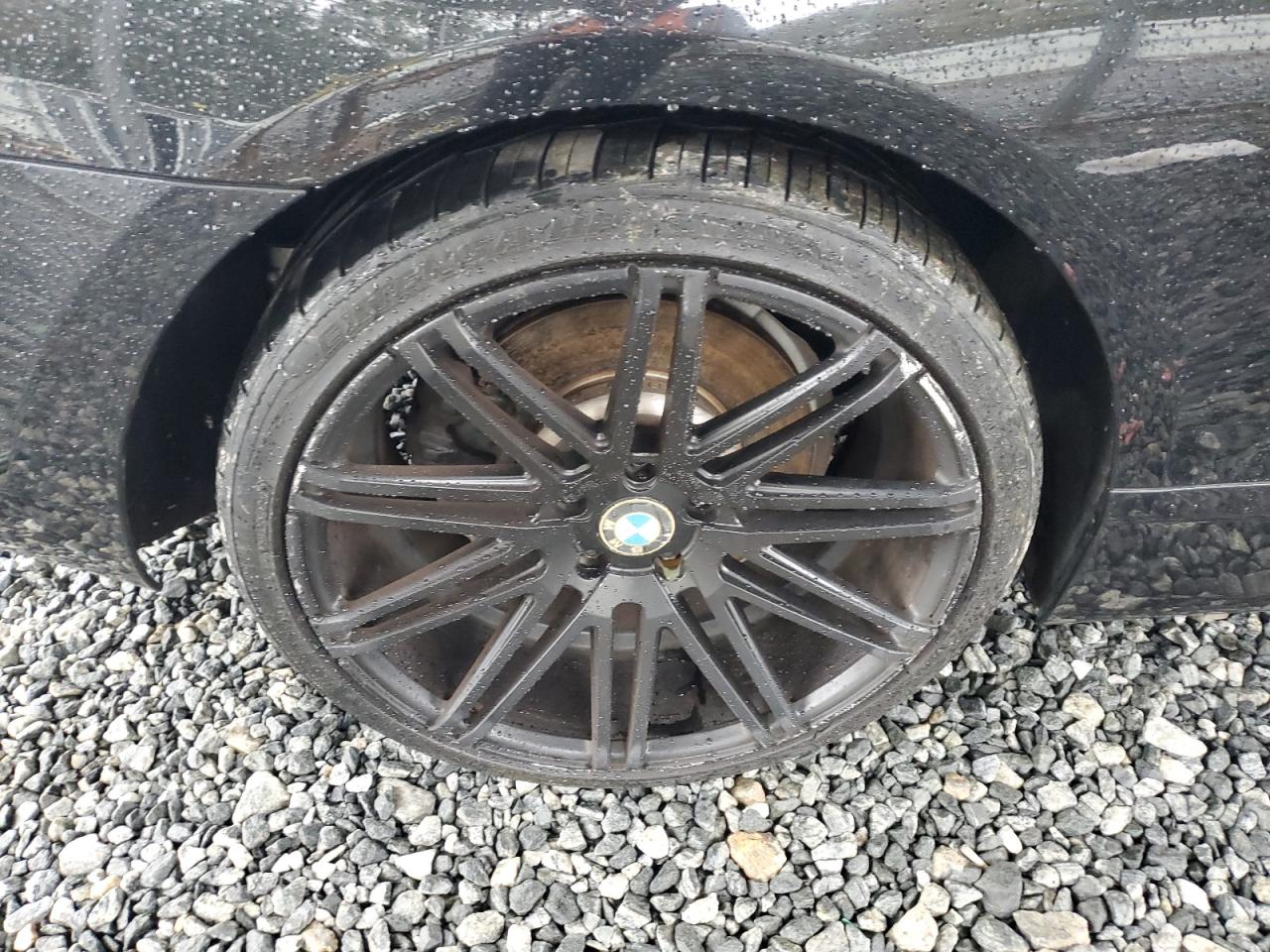 2012 Bmw 650 I Black vin: WBALZ3C53CC397375 Damage: Right Rear Wheel, Curb Rash, 1 To 2 Inches