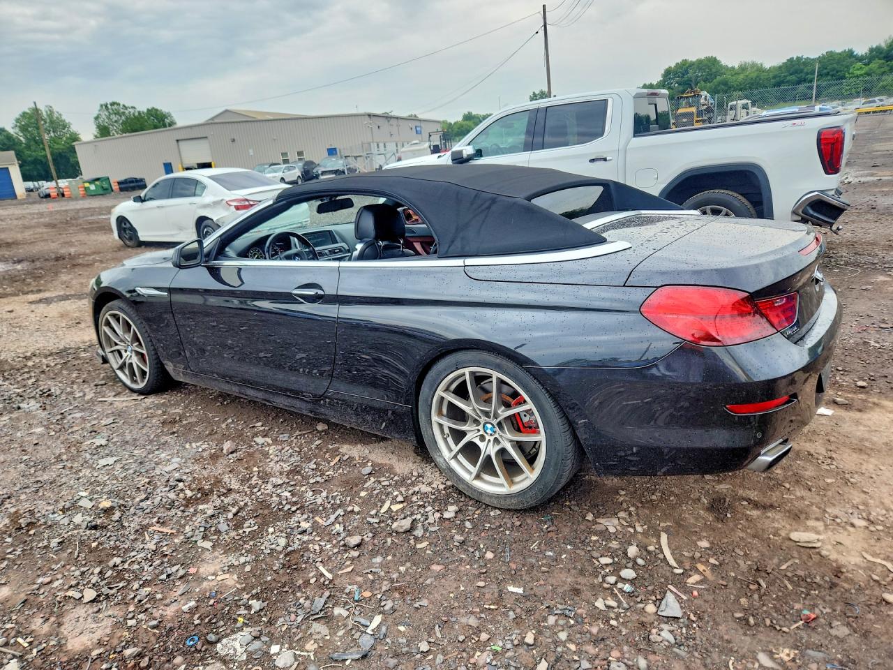 2012 Bmw 650 I Black vin: WBALZ3C54CDL72916