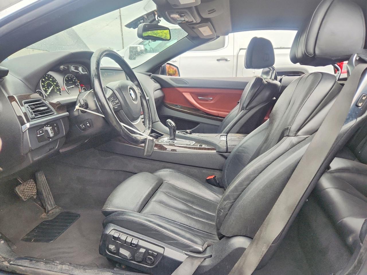 2012 Bmw 650 I Black vin: WBALZ3C54CDL72916
