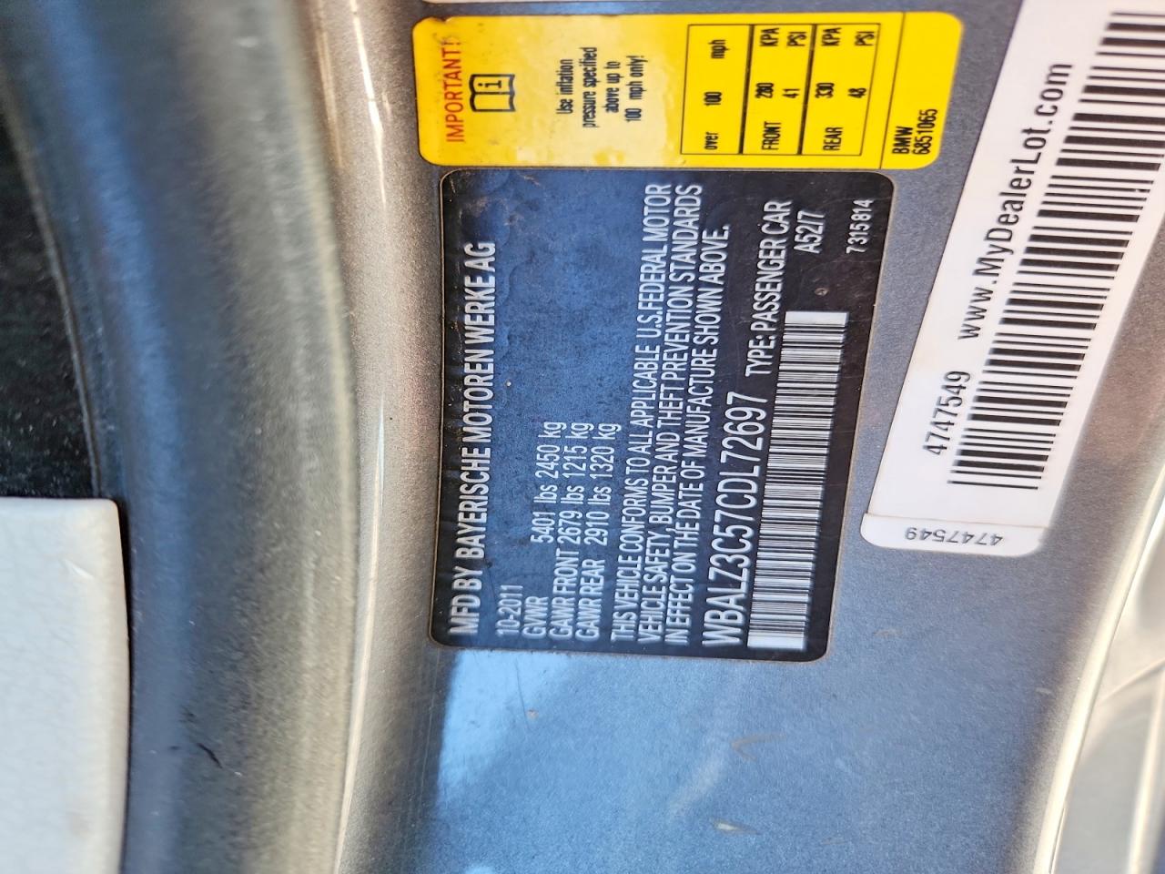 2012 Bmw Motorrad 650xi Gray vin: WBALZ3C57CDL72697