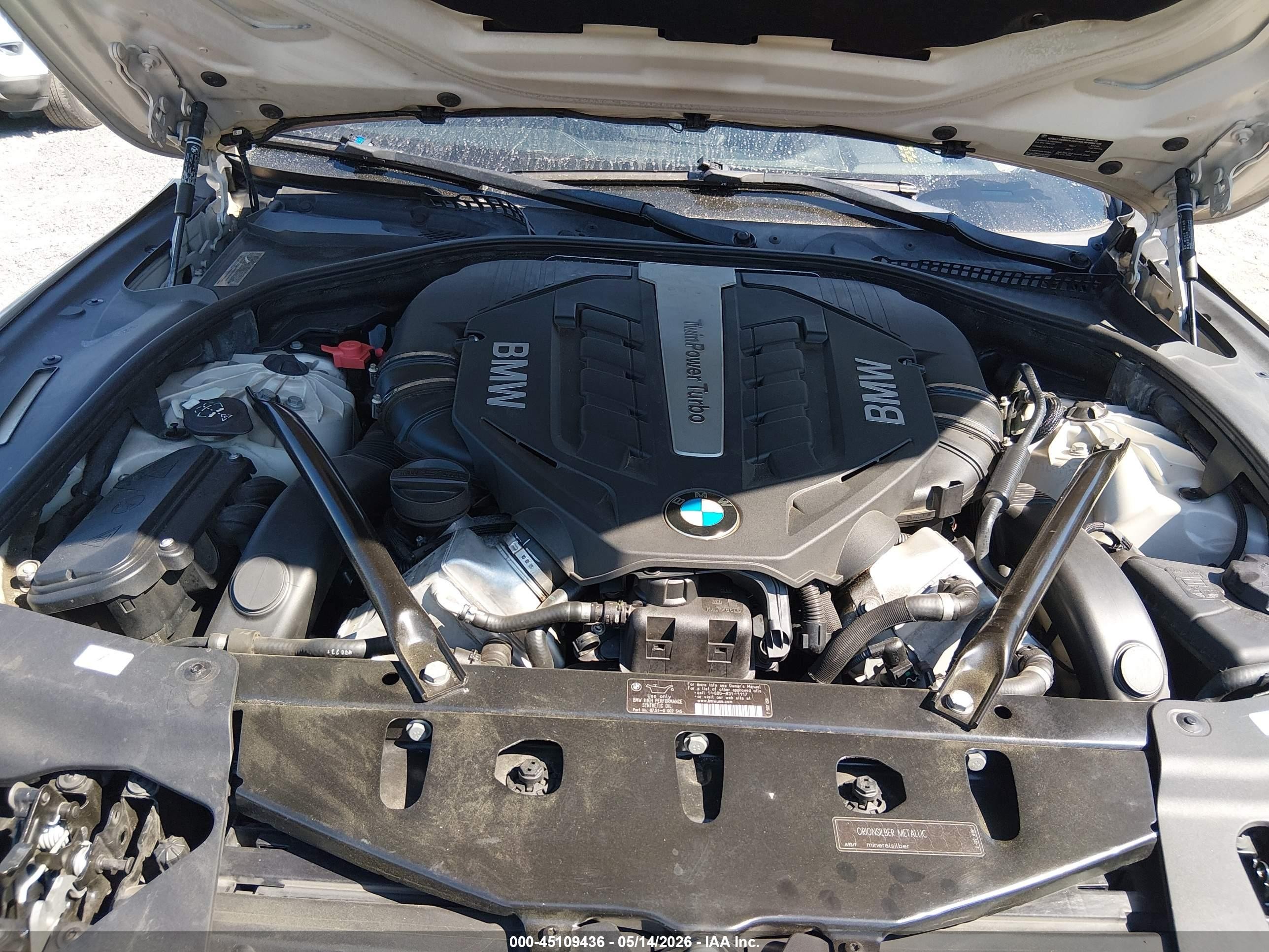 2012 Bmw 650i   Beige vin: WBALZ3C58CDL71817