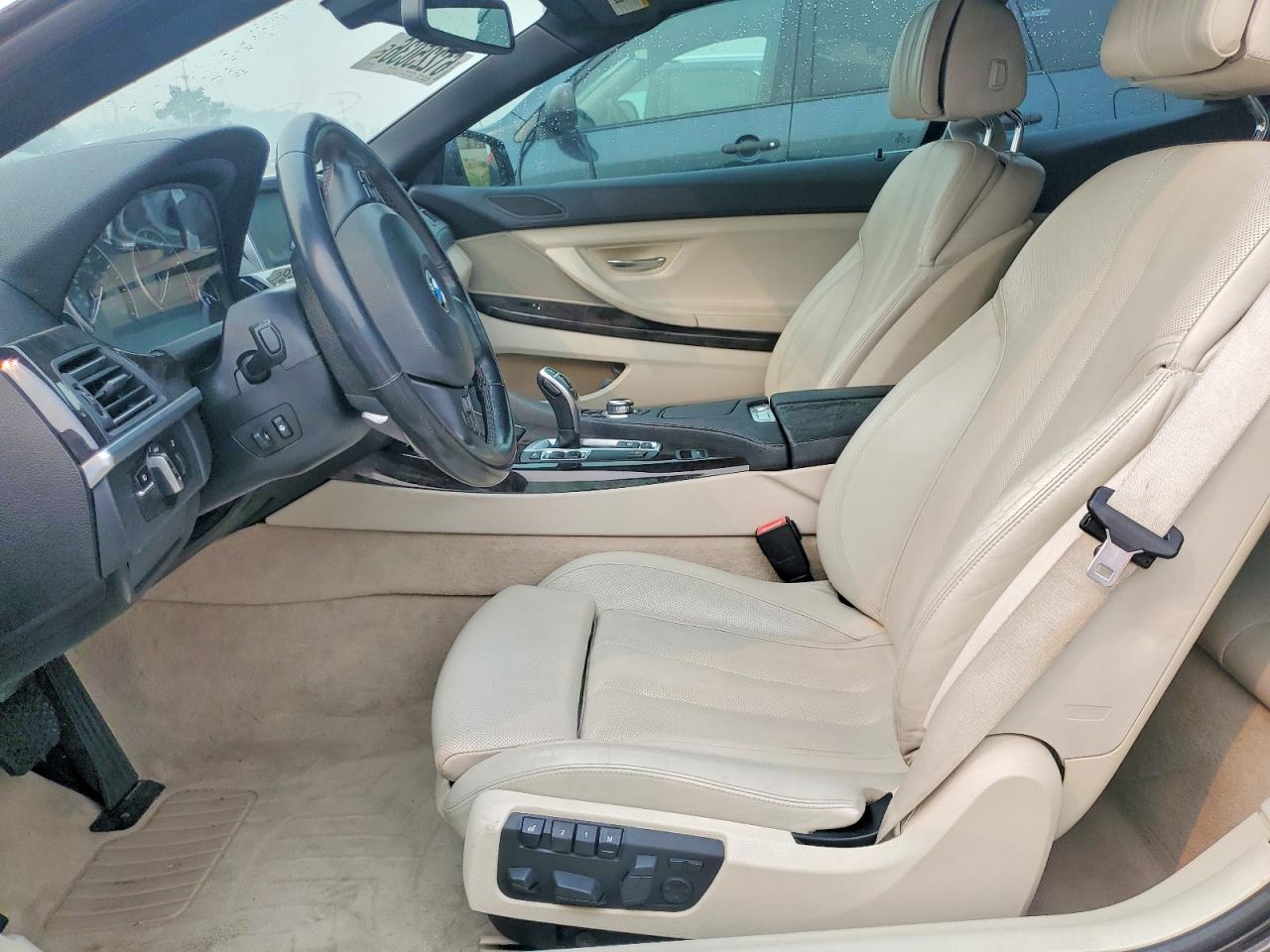 2012 Bmw 650 I Gray vin: WBALZ3C58CDL72806