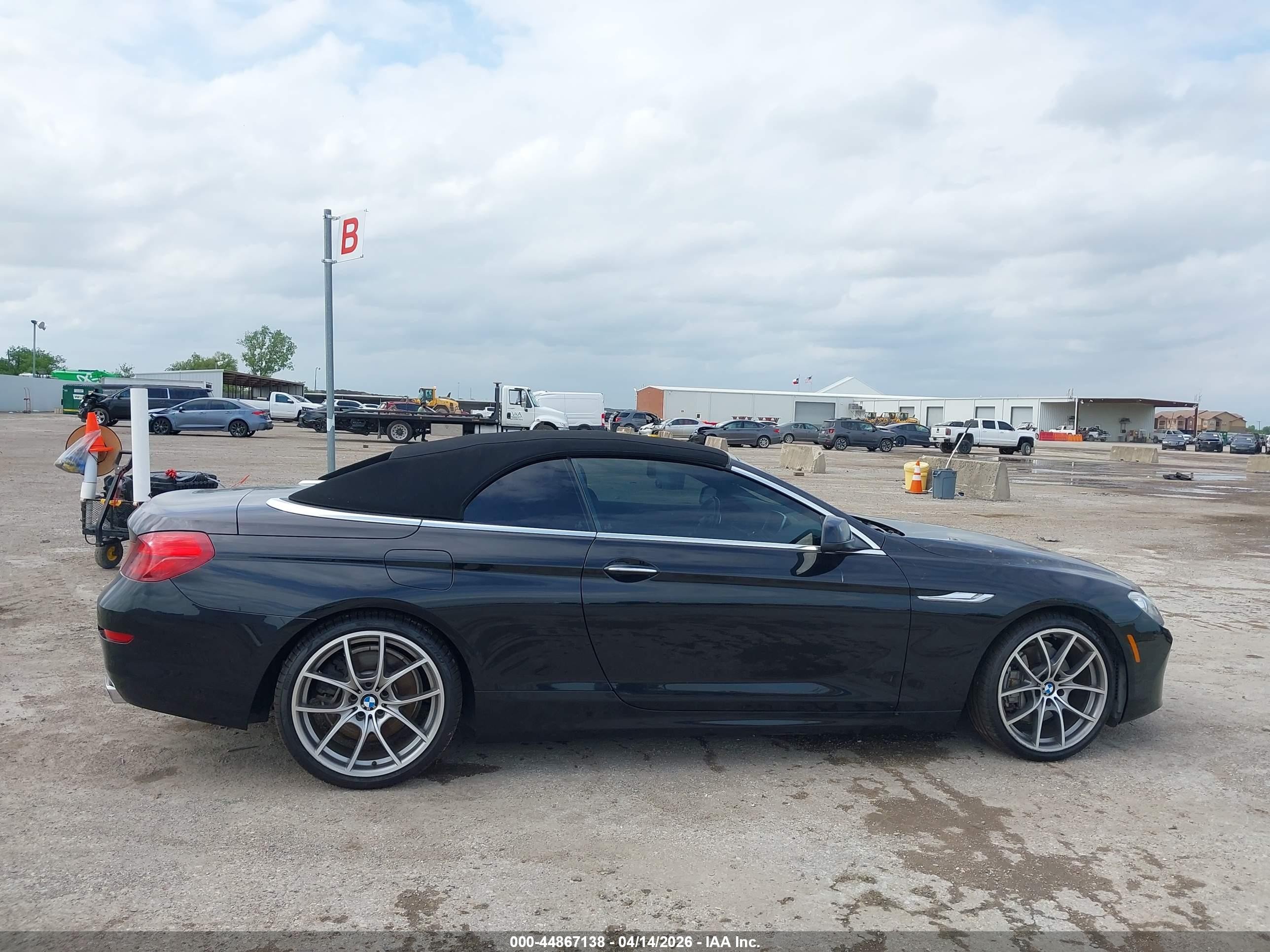 2012 Bmw 650i   Black vin: WBALZ3C58CDL72918