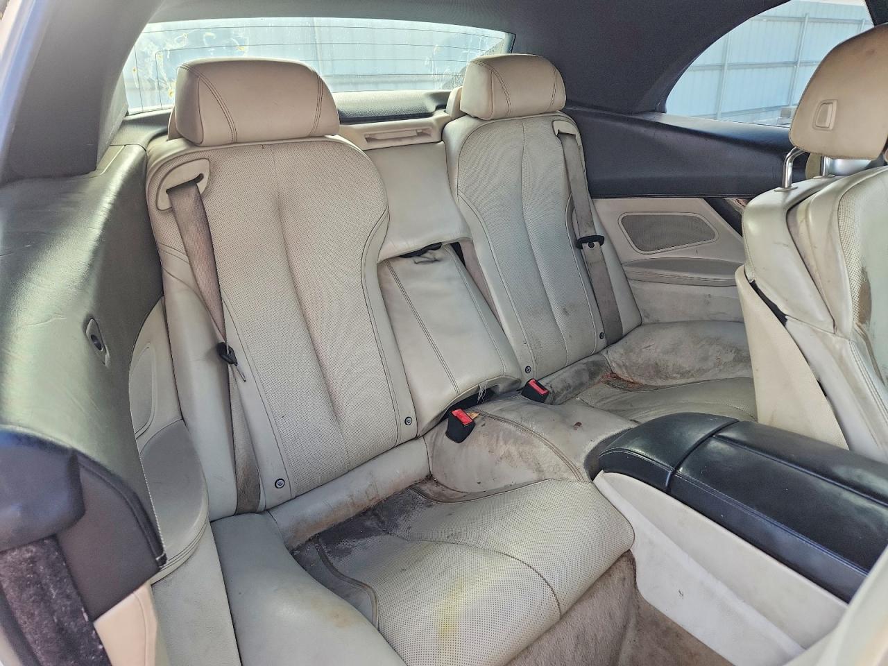 2012 Bmw 650 I White vin: WBALZ3C59CDL70840
