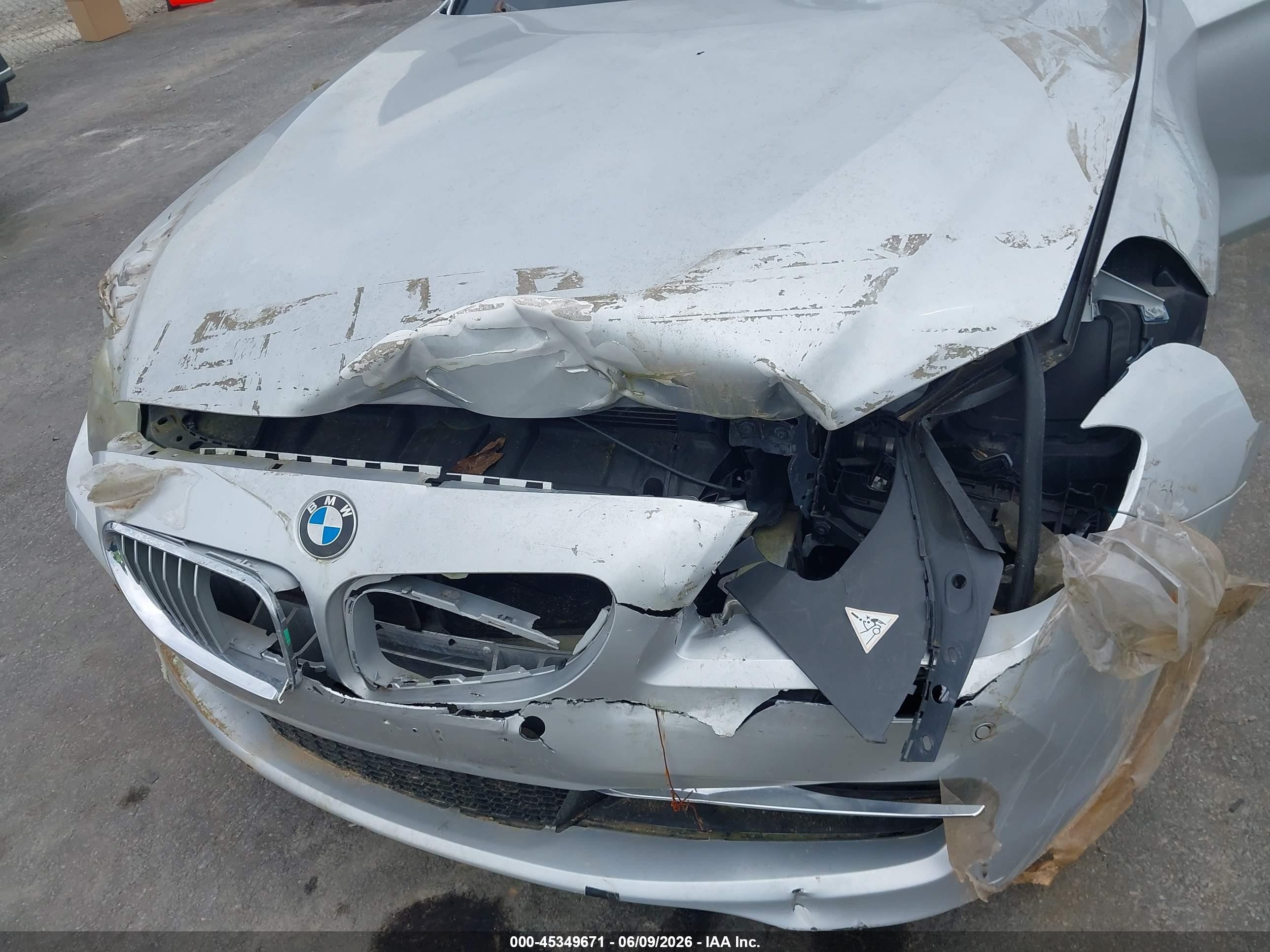 2012 Bmw 650i   Silver vin: WBALZ3C5XCDL71401