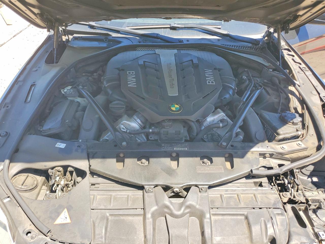 2012 Bmw 650 I Black vin: WBALZ3C5XCDL71883