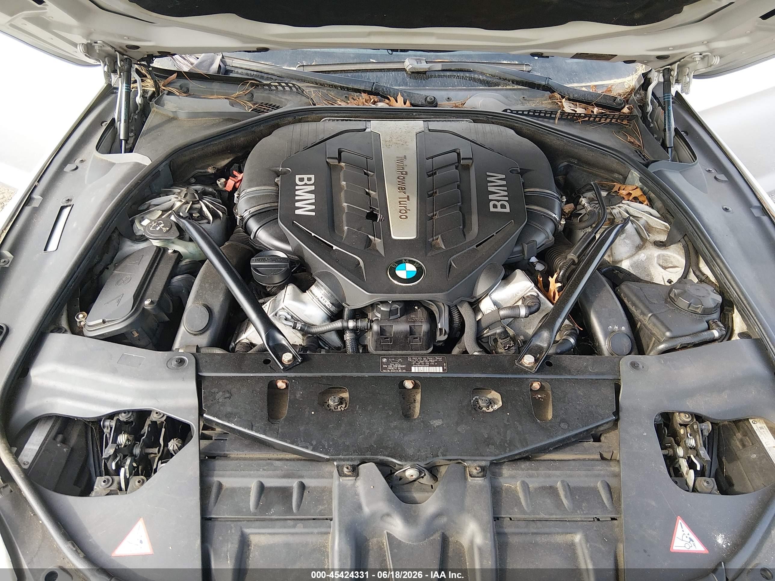 2012 Bmw 650i Серебряный vin: WBALZ3C5XCDL73181