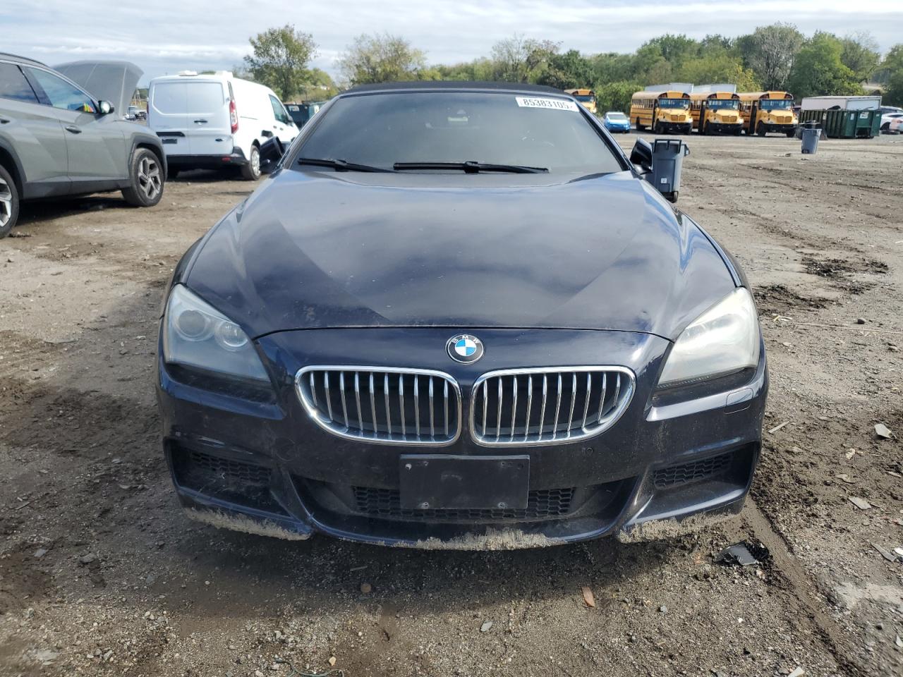 2012 Bmw 650 Xi Blue vin: WBALZ5C50CDX64402