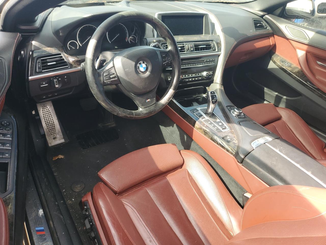 2012 Bmw 650 Xi Blue vin: WBALZ5C50CDX64402