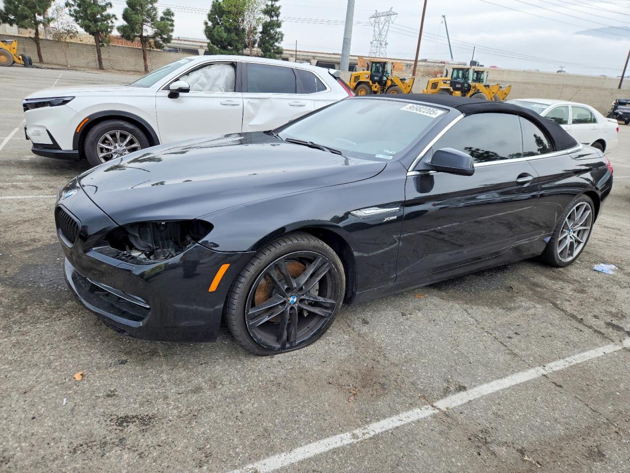 2012 Bmw 650 Xi Black vin: WBALZ5C57CDW99760