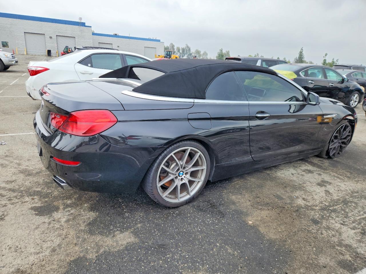 2012 Bmw 650 Xi Black vin: WBALZ5C57CDW99760