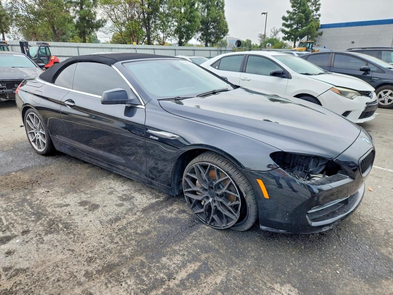 2012 Bmw 650 Xi Black vin: WBALZ5C57CDW99760