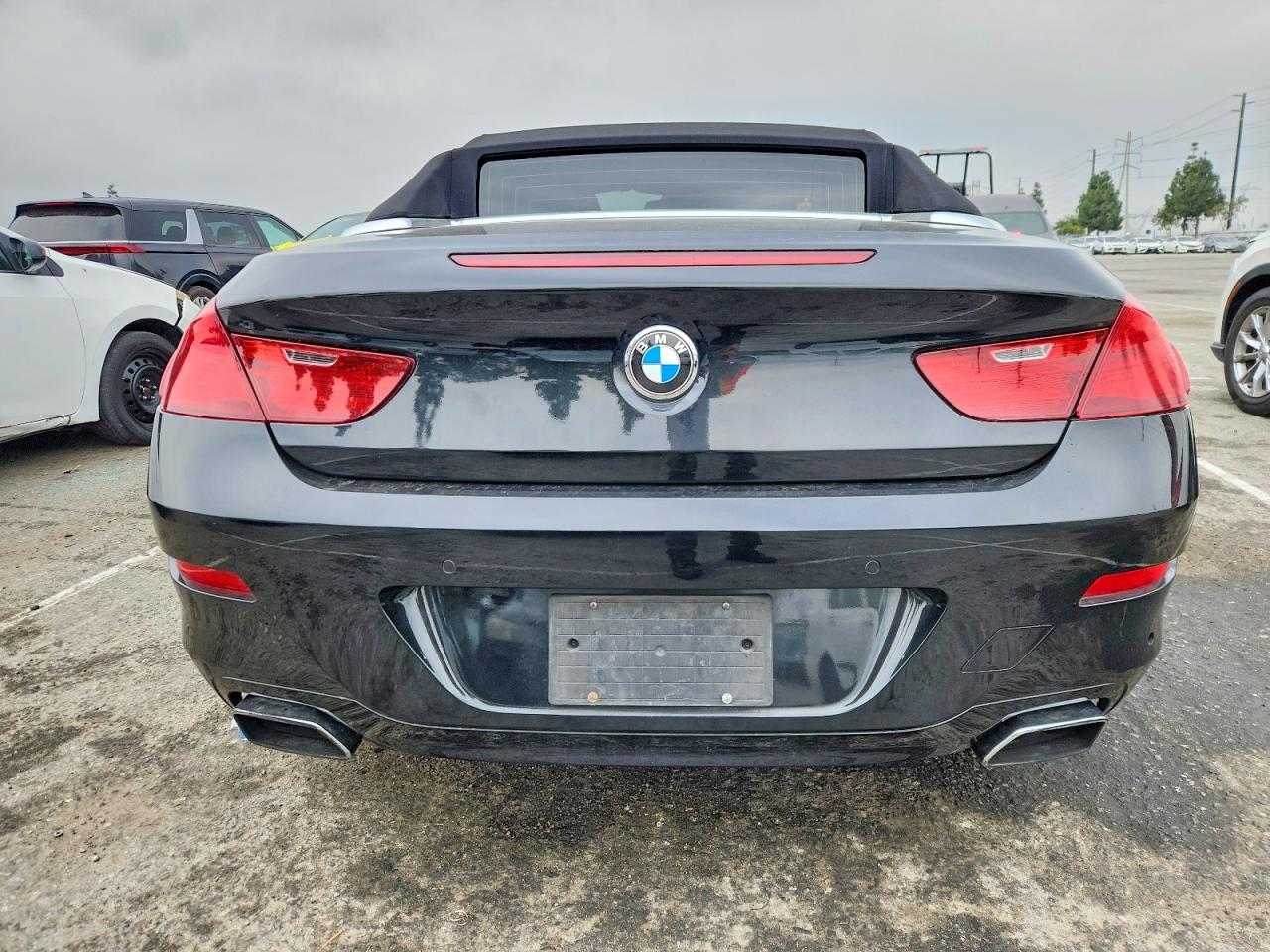 2012 Bmw 650 Xi Black vin: WBALZ5C57CDW99760