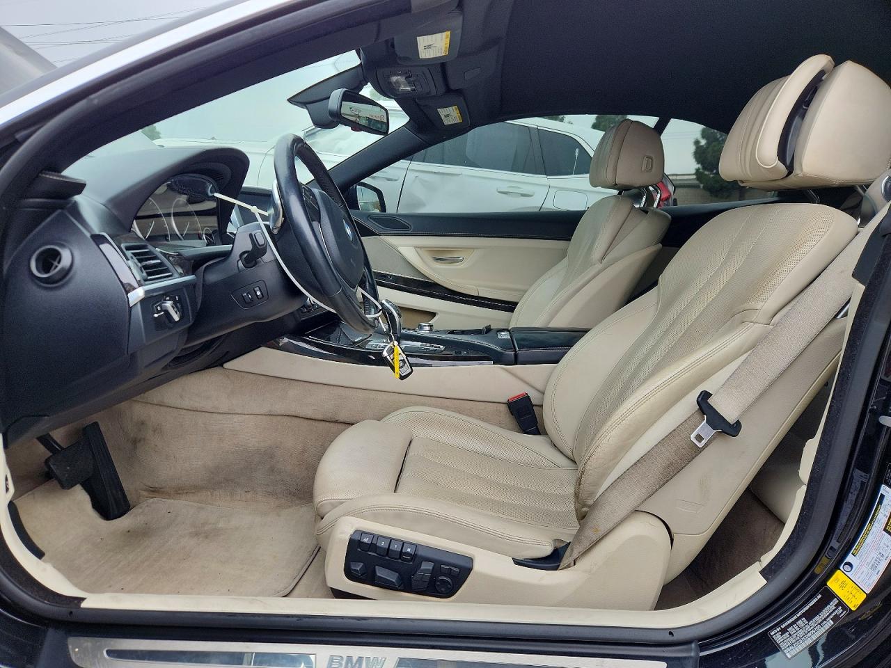 2012 Bmw 650 Xi Black vin: WBALZ5C57CDW99760