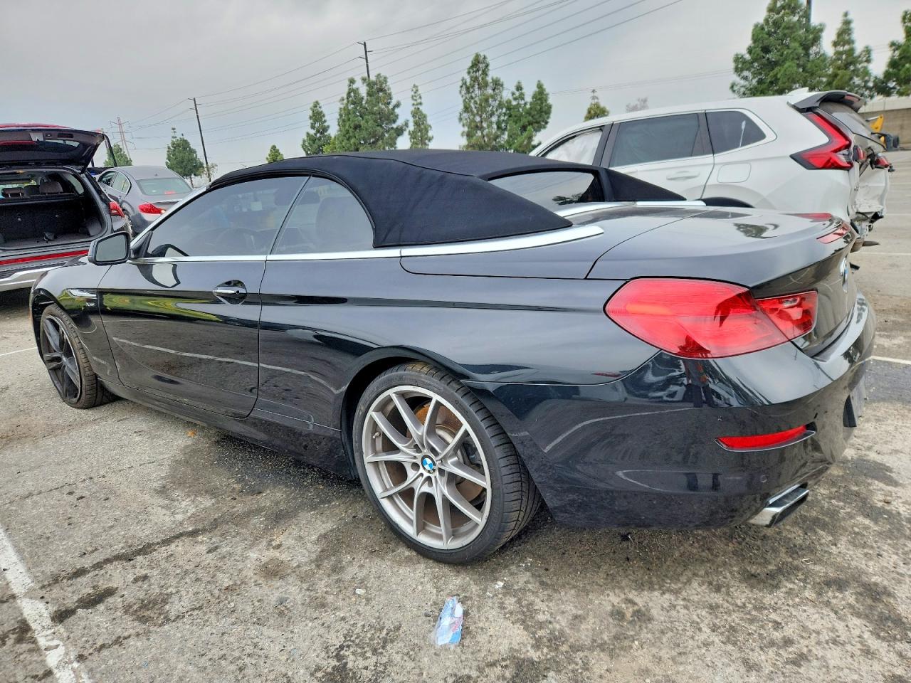 2012 Bmw 650 Xi Black vin: WBALZ5C57CDW99760