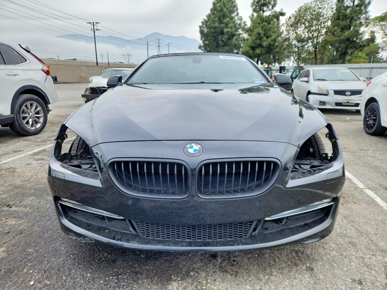2012 Bmw 650 Xi Black vin: WBALZ5C57CDW99760