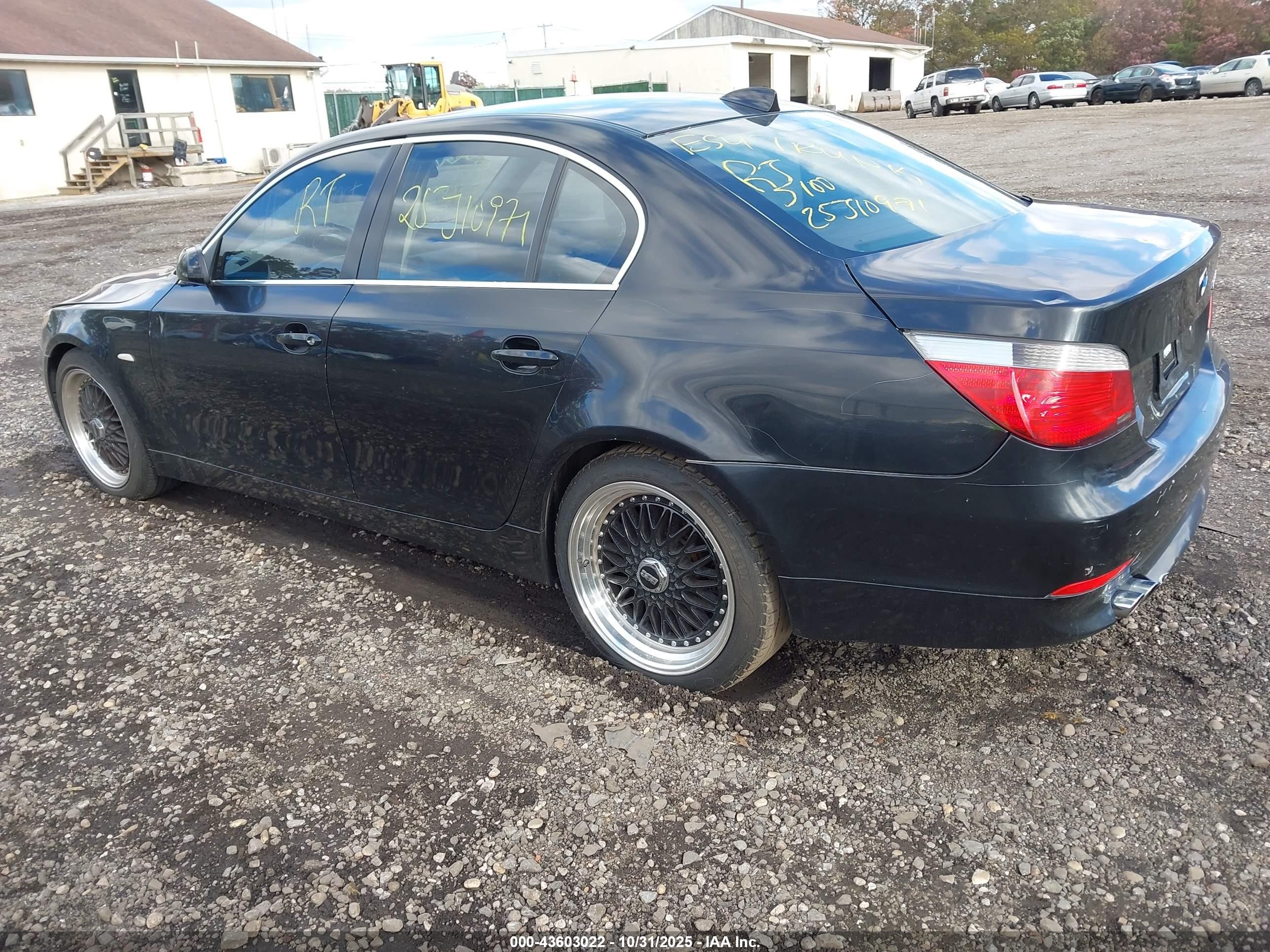 2004 Bmw 525i   Black vin: WBANA53504B174097