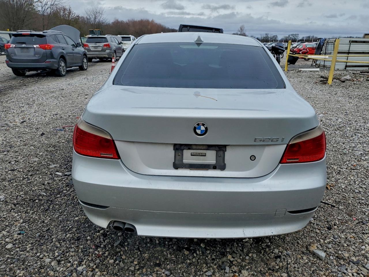 2004 Bmw 525 I Silver vin: WBANA53504B846157