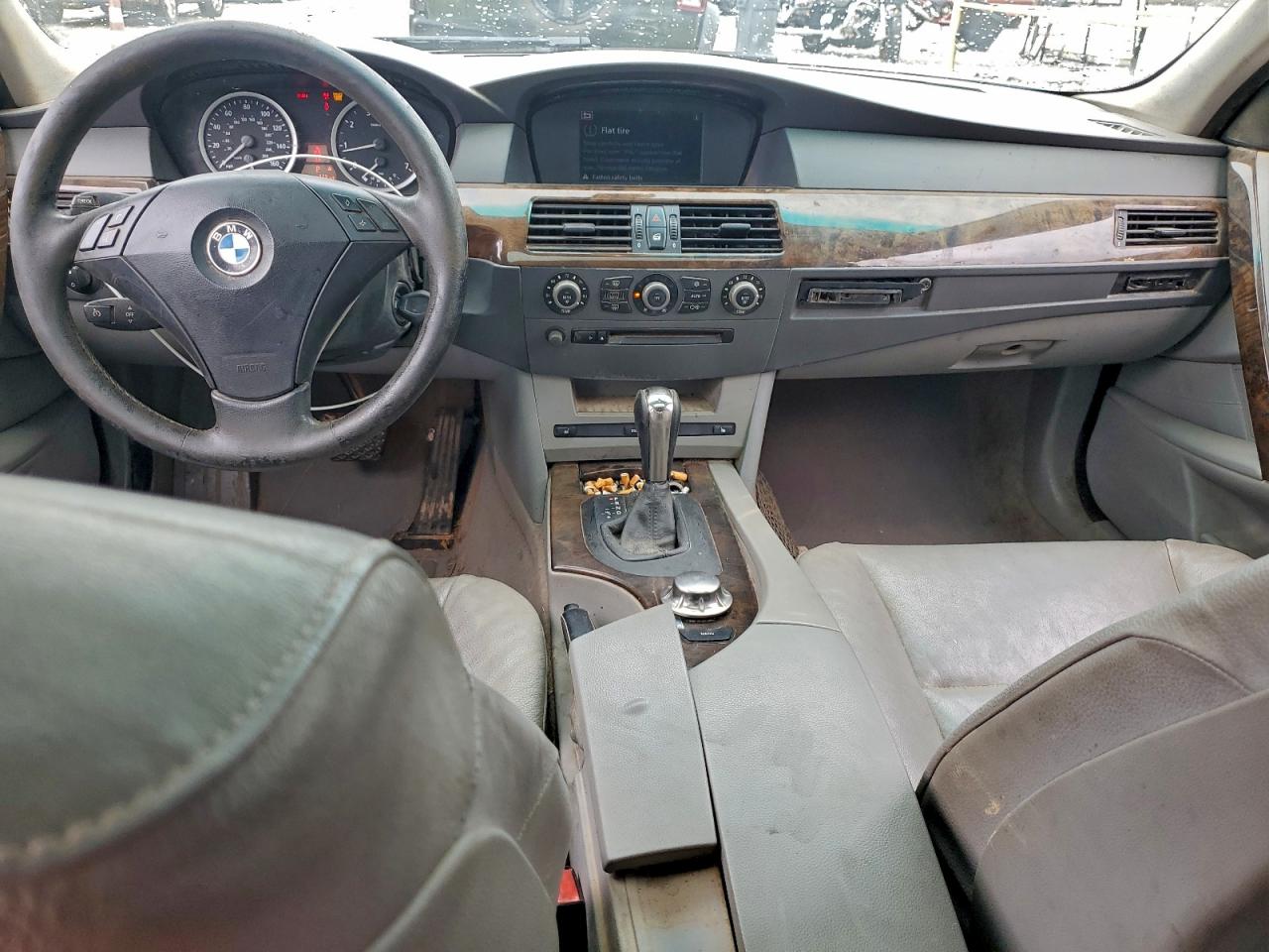 2004 Bmw 525 I Silver vin: WBANA53504B846157
