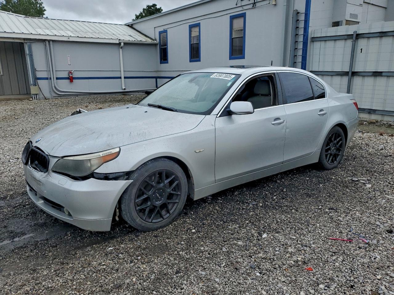 2004 Bmw 525 I Silver vin: WBANA53504B846157