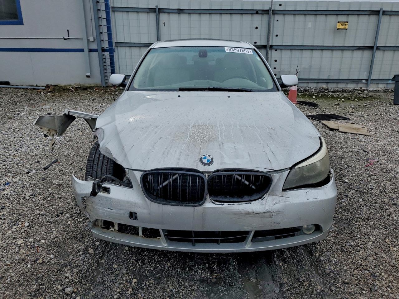 2004 Bmw 525 I Silver vin: WBANA53504B846157
