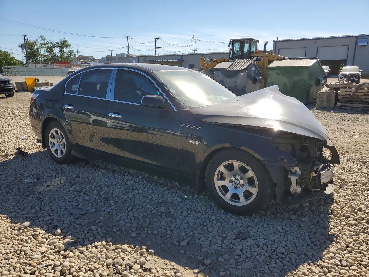 2004 Bmw 525 I Black vin: WBANA53504B847812