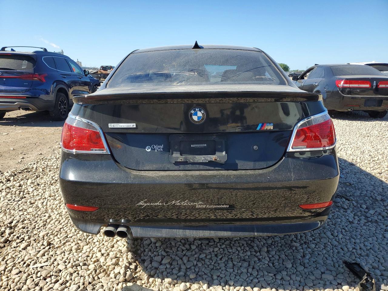 2004 Bmw 525 I Black vin: WBANA53504B847812