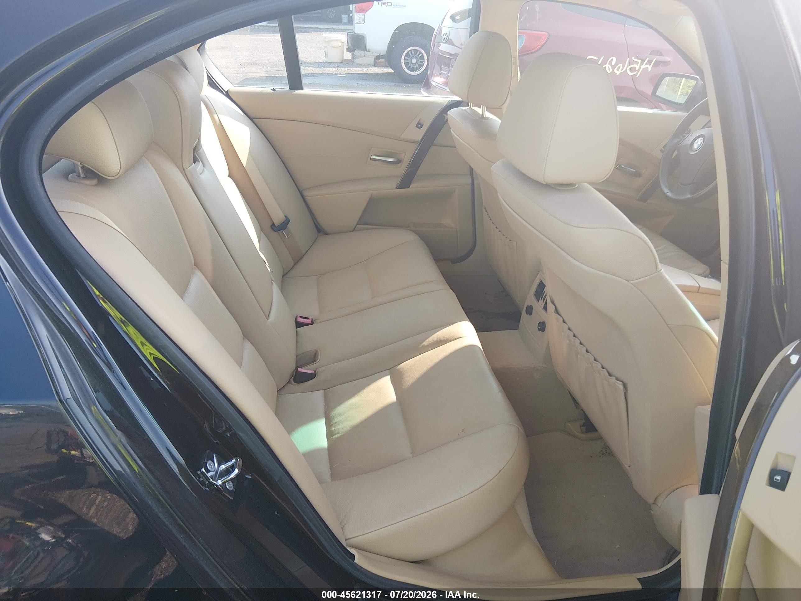 2004 Bmw 525i   Черный vin: WBANA53504B849057