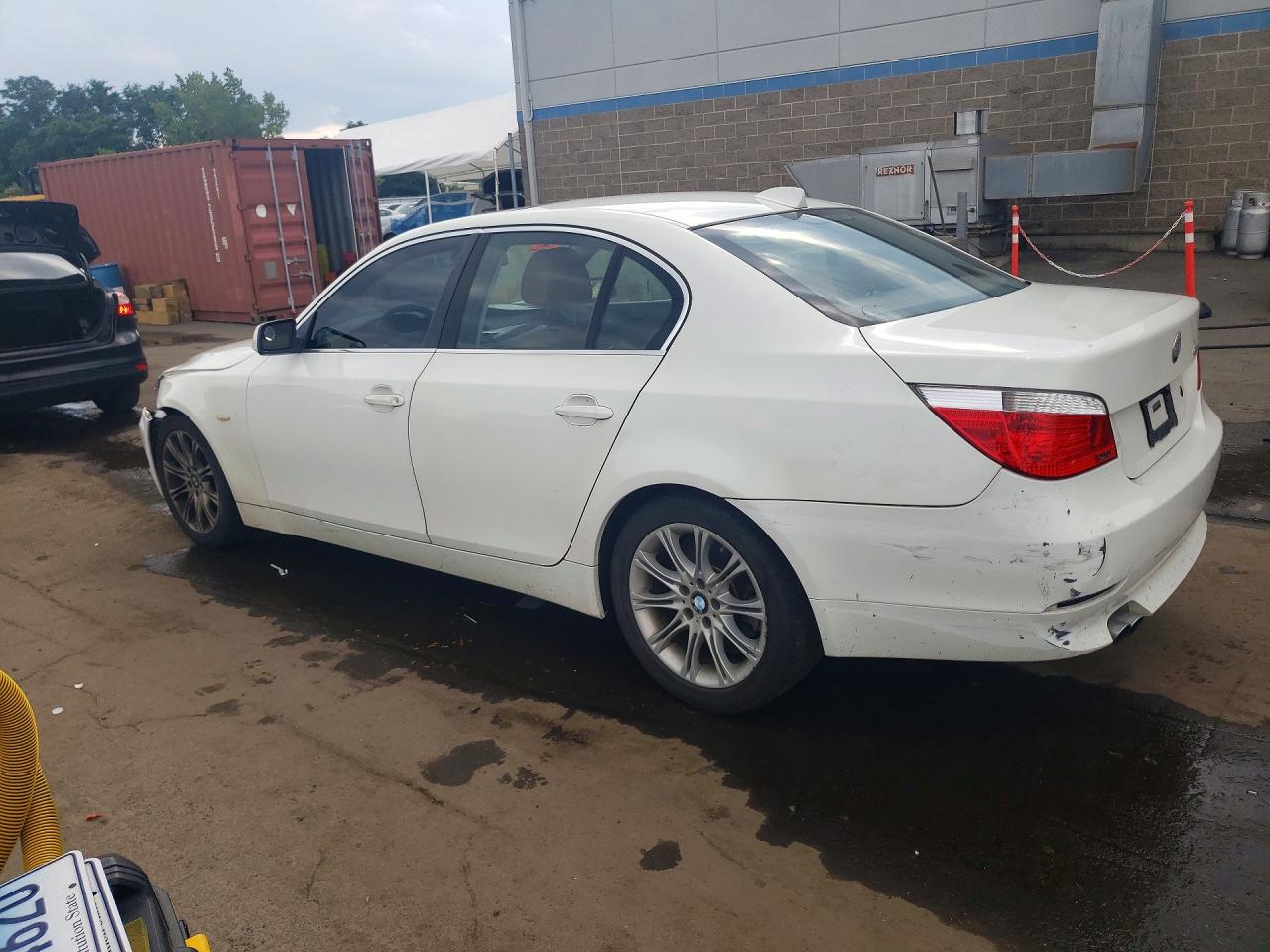 2004 Bmw 525 I White vin: WBANA53514B847348