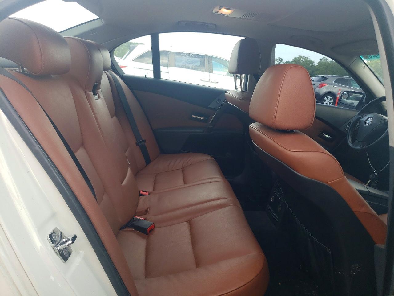2004 Bmw 525 I White vin: WBANA53514B847348
