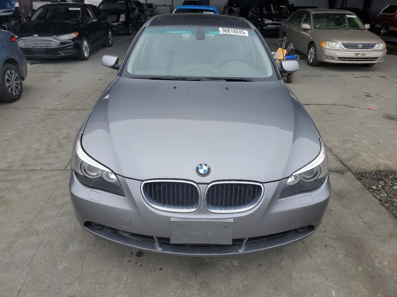 2004 Bmw 525 I Gray vin: WBANA53514B851531