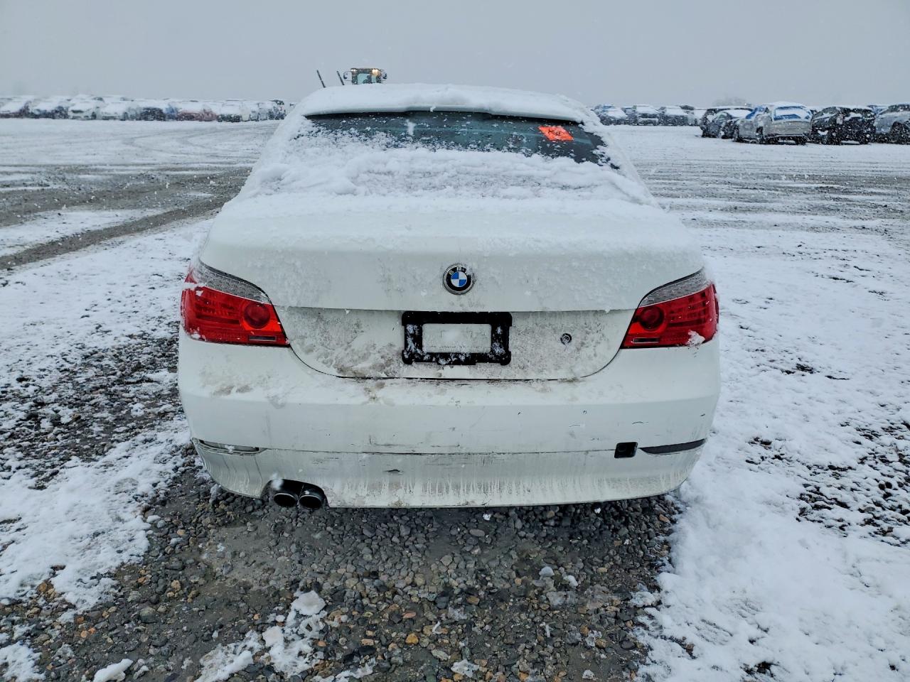 2004 Bmw 525 I White vin: WBANA53534B174496