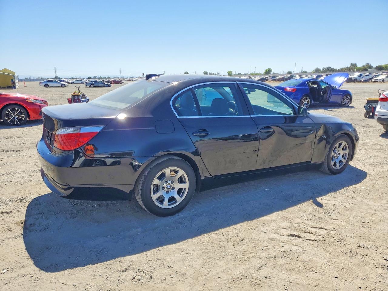 2004 Bmw 525 I Black vin: WBANA53534B852714