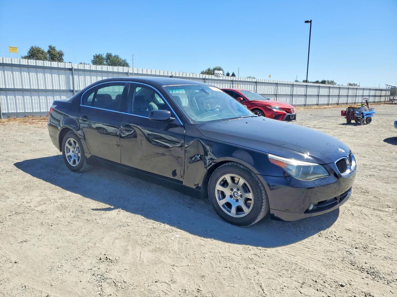 2004 Bmw 525 I Black vin: WBANA53534B852714