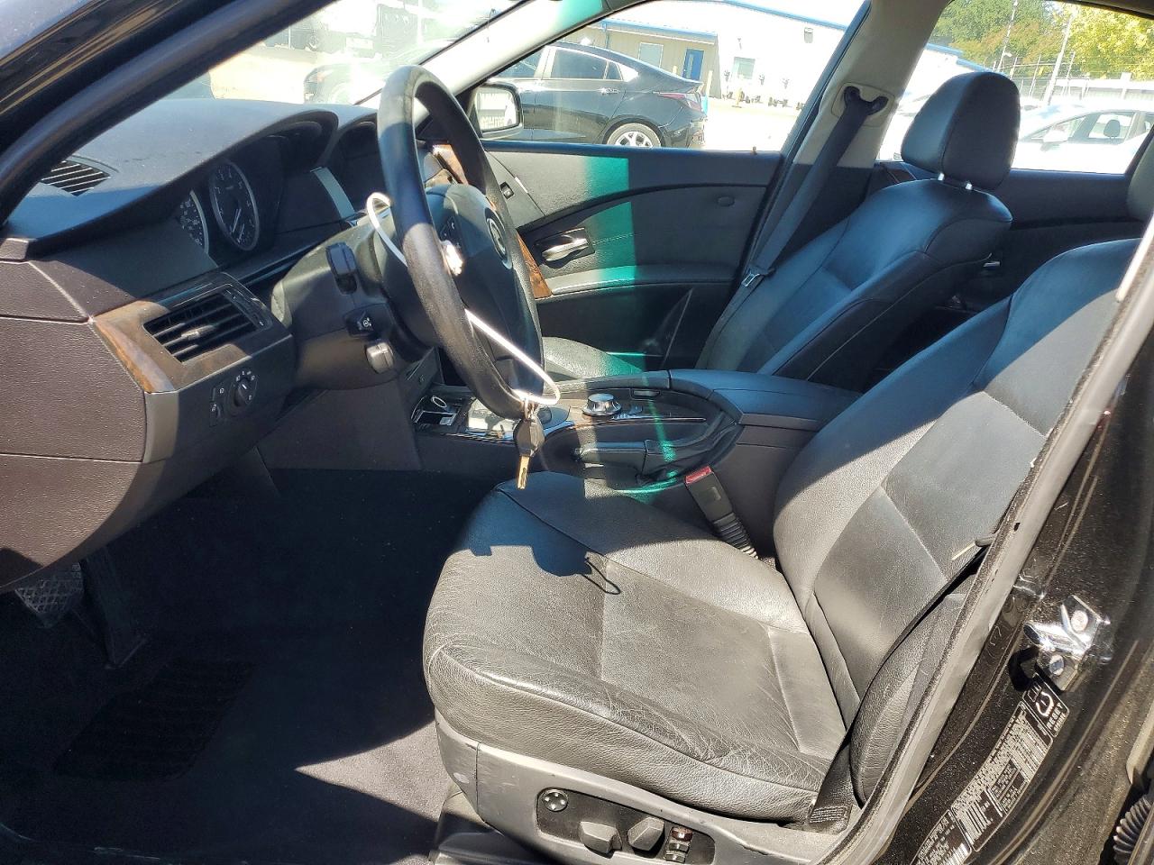 2004 Bmw 525 I Black vin: WBANA53534B852714