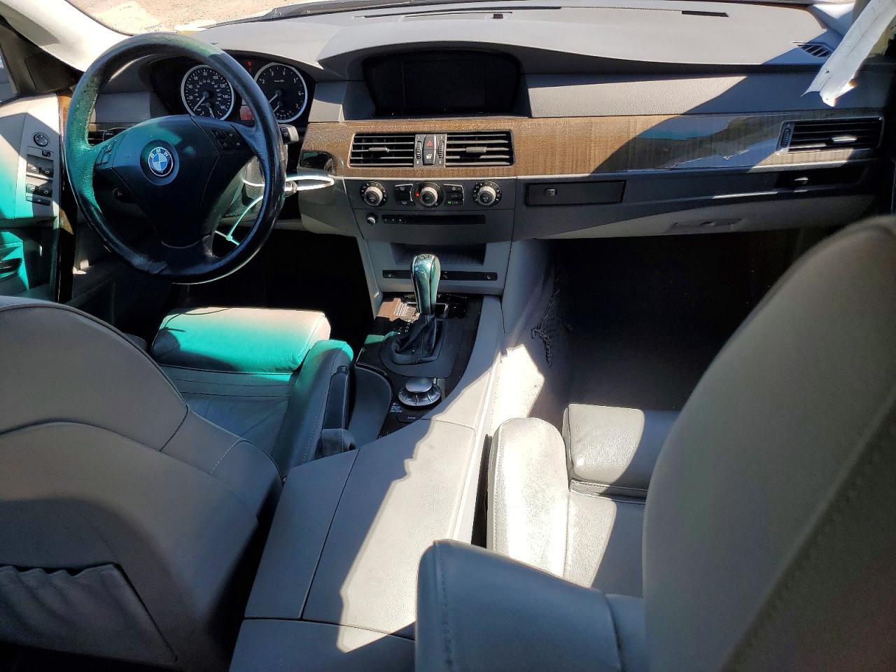 2004 Bmw 525 I Silver vin: WBANA53544B846632