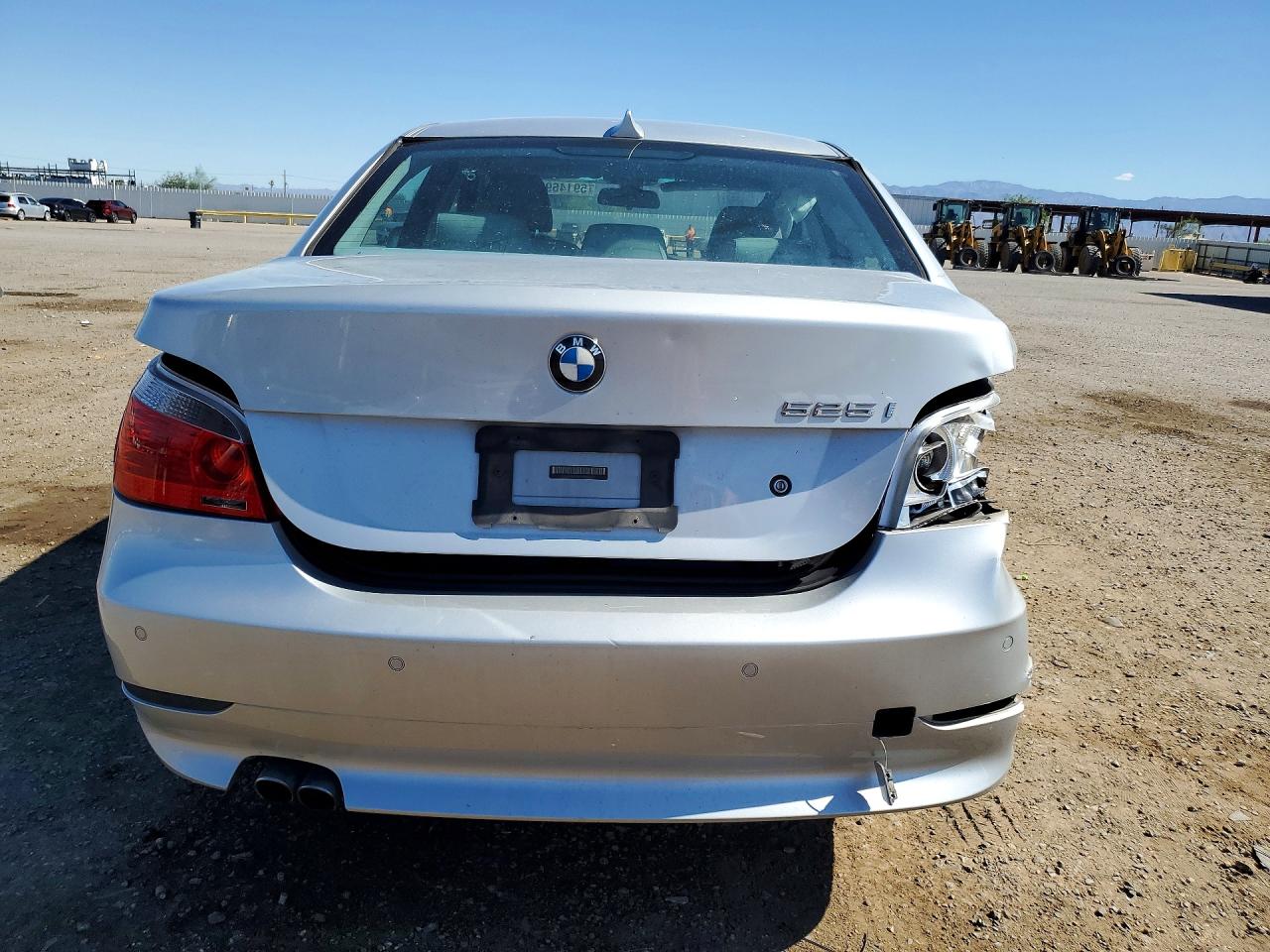 2004 Bmw 525 I Silver vin: WBANA53544B846632