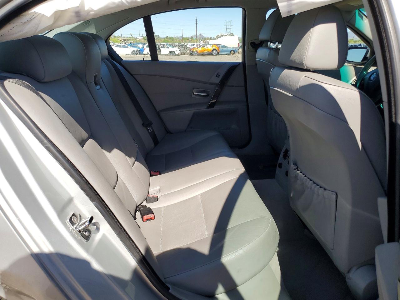 2004 Bmw 525 I Silver vin: WBANA53544B846632