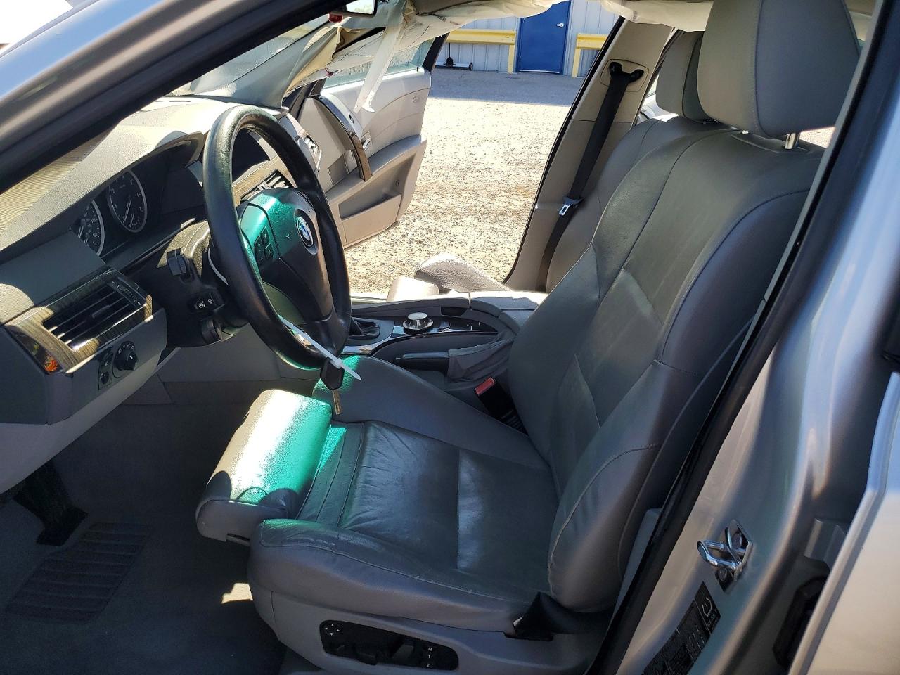 2004 Bmw 525 I Silver vin: WBANA53544B846632