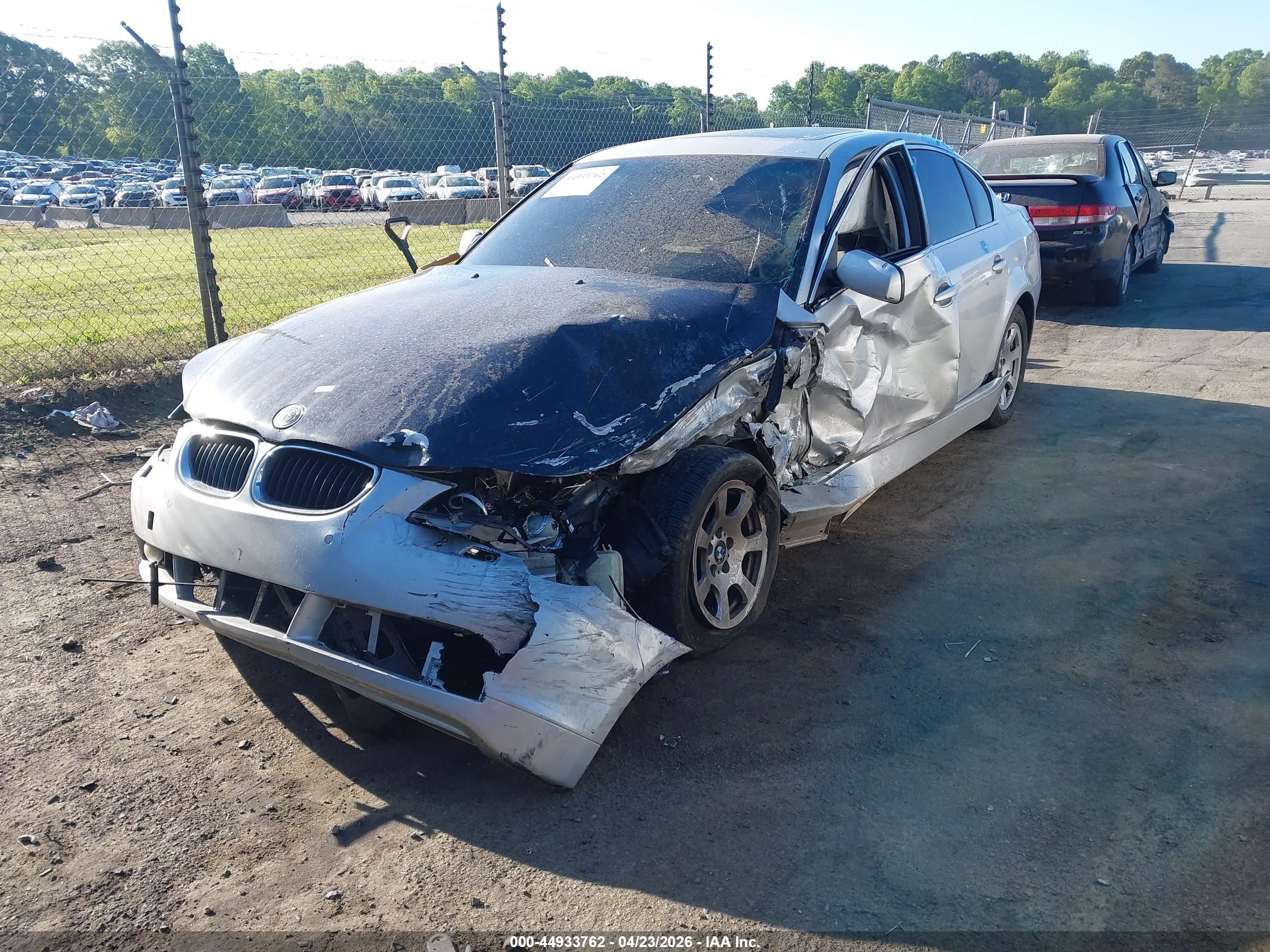 2004 Bmw 525i   Silver vin: WBANA53554B173818