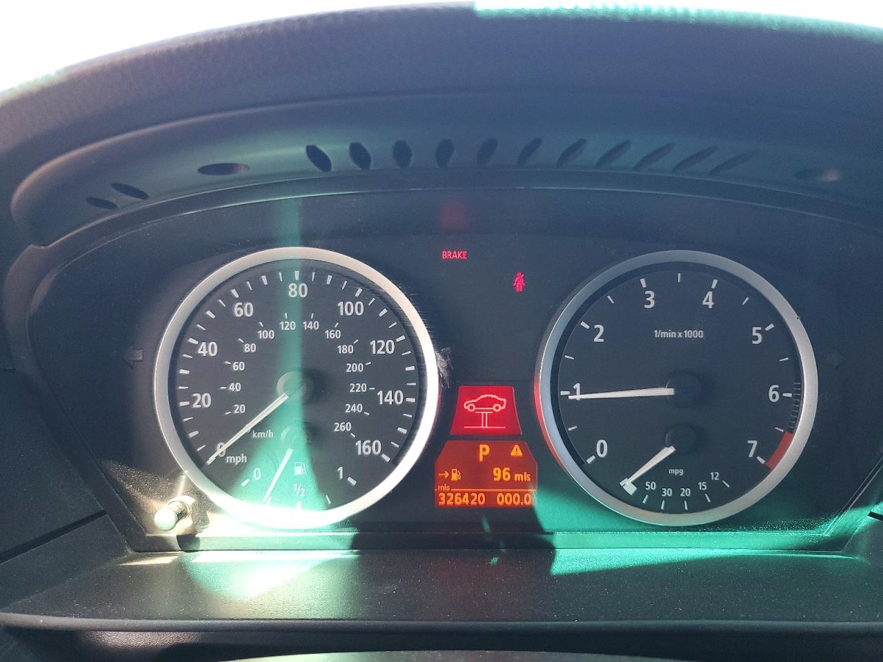 2004 Bmw 525 I Серый vin: WBANA53564B175495