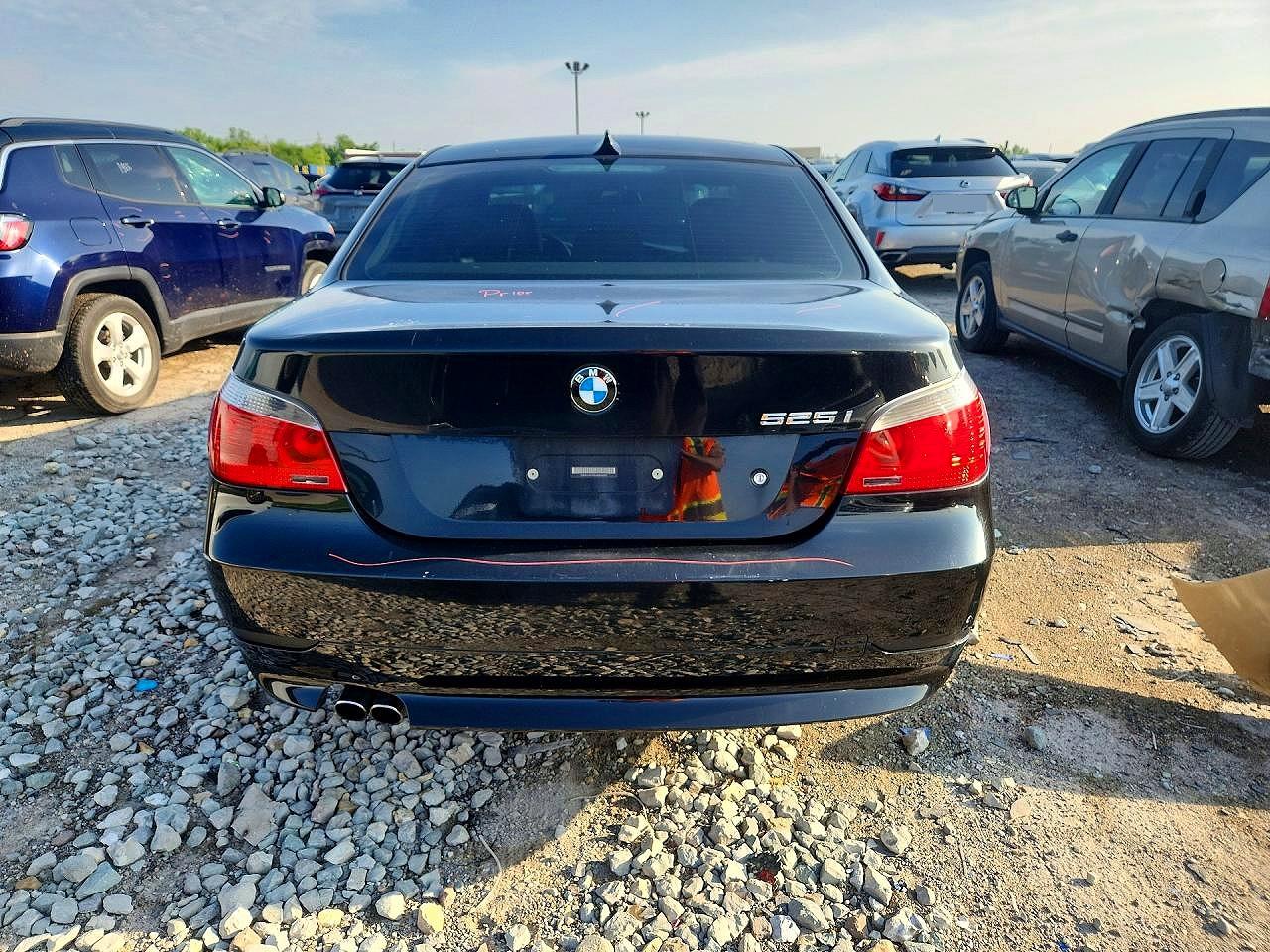 2004 Bmw 525 I Black vin: WBANA53564B846650