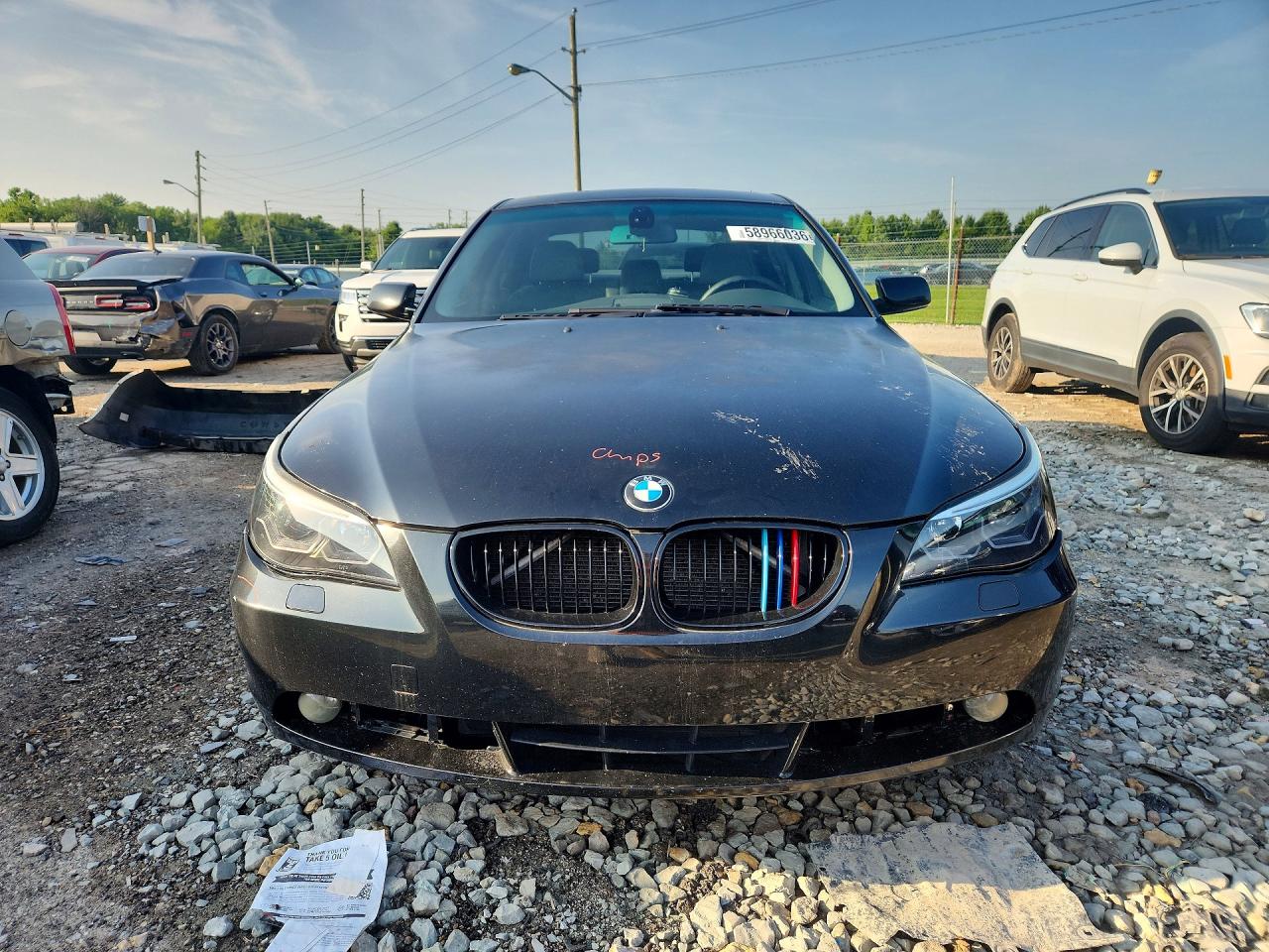 2004 Bmw 525 I Black vin: WBANA53564B846650