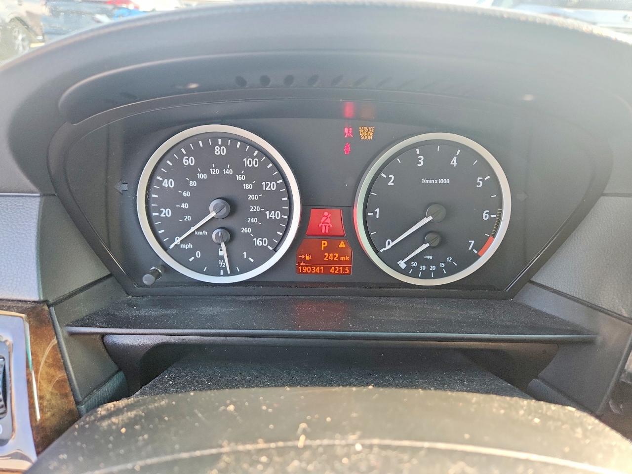 2004 Bmw 525 I Black vin: WBANA53564B846650