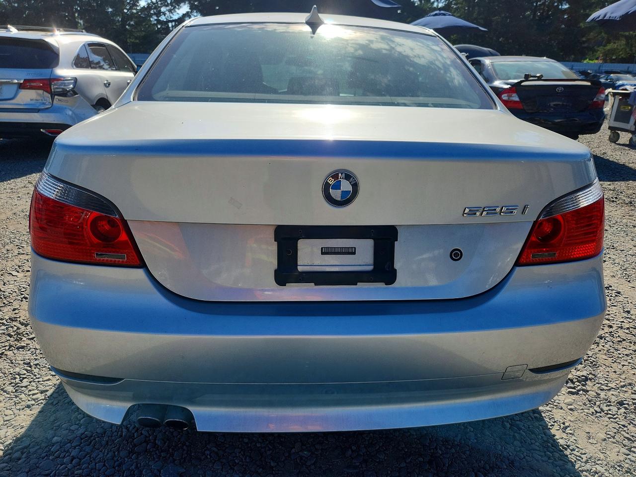 2004 Bmw 525 I Silver vin: WBANA53564B854036